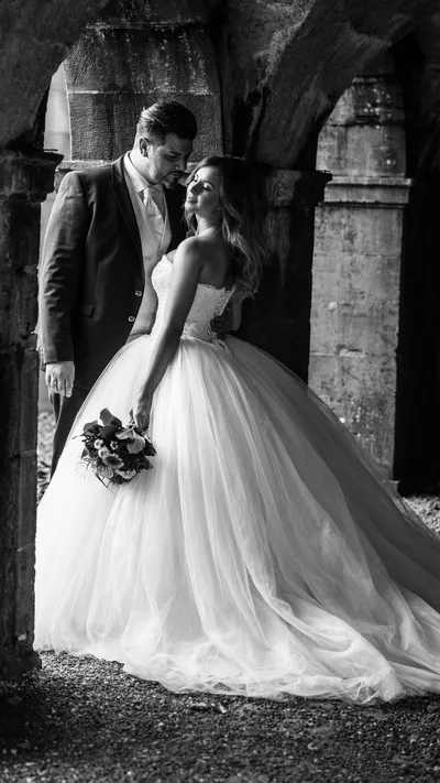 Braut Portrait im Abendlicht - Hochzeitsfotograf