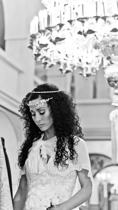 Brautpaar bei der Trauung - Hochzeitsreportage