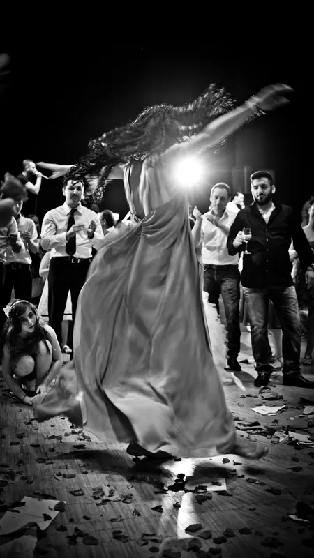 Brautpaar auf der Hochzeitsfeier - Hochzeitsfotograf Stuttgart